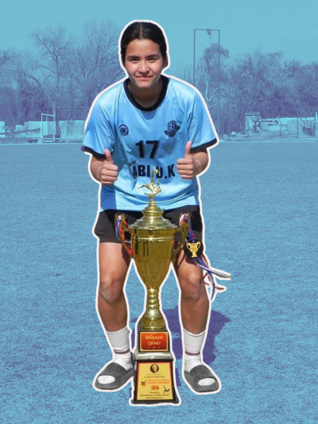 Diya Rana — Football Achievement